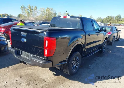 2020 Ford Ranger Xlt z USA, uszkodzony, nr VIN 1FTER4FH3LLA96452